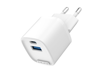 Evelatus   Evelatus QuickVolt  Adapter  20W EU-WH