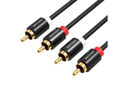 Vention   Cable Audio 2xRCA male to