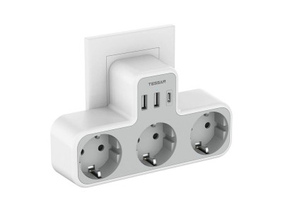 Tessan   Tessan Wall Socket TS-323-DE-C