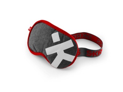 Skross   Deluxe Sleep Mask Dark Grey