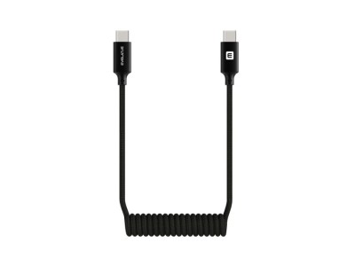 Evelatus   AutoSpring Coiled Cable USB C