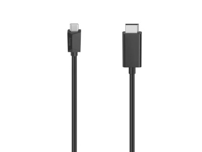 Hama   Video Cable, USB-C Plug -