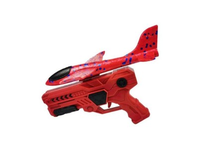 Kiddyz   Styrofoam Airplane Gun Launcher with
