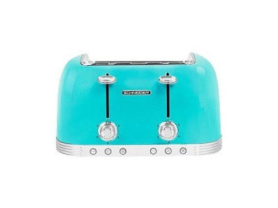Schneider   ACAPULCO 4-SLOT VINTAGE TOASTER Green