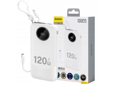 Dudao 120W fast charge built-in cable