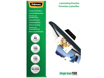 LAMINATOR POUCH GLOSSY/A5 100 100PCS 5351002