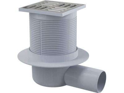 Point drain - grate