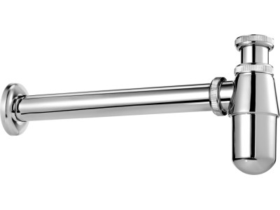 Bottle washbasin siphon