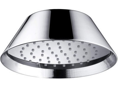 Steel overhead shower - 225 mm