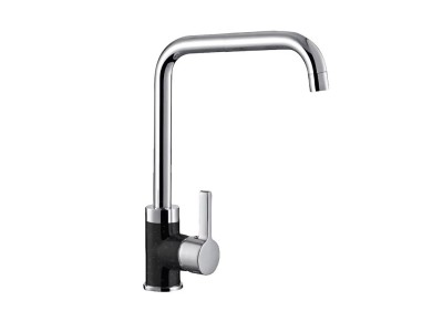 PYRAMIS SILVIO DUO granite black mixer