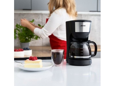 MPM MKW-12 Drip coffee maker Black