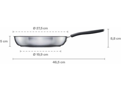 FS. 26cm FRYING PAN WITH FUNCTIONAL