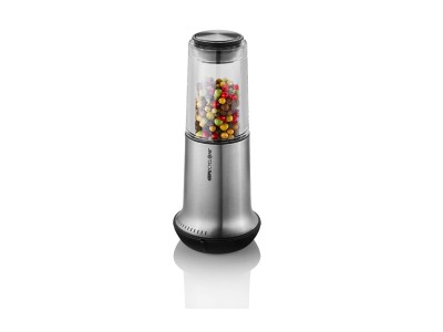 Salt and pepper grinder L silver