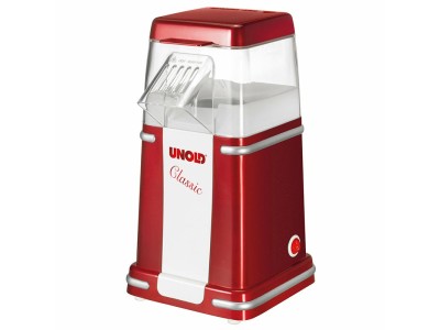Unold Classic popcorn popper Red, Silver