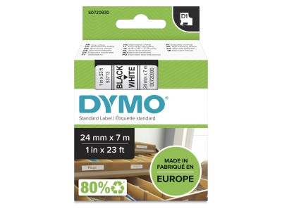 DYMO Authentic D1 Labels | Black
