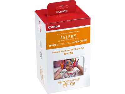 Canon RP-108 Colour Ink + 100