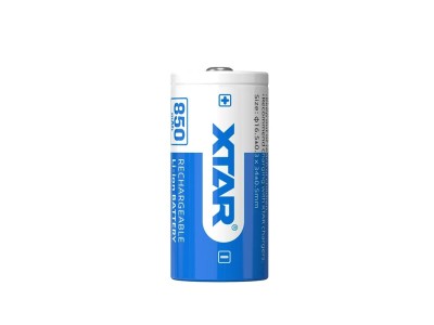 Battery 16340/R-CR123 3,7V Li-ion 850