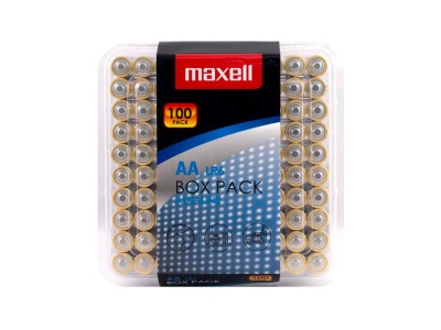 MAXELL Alkaline battery AA LR6 100