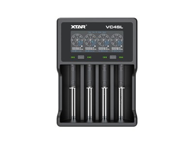 XTAR VC4SL battery charger to Li-ion