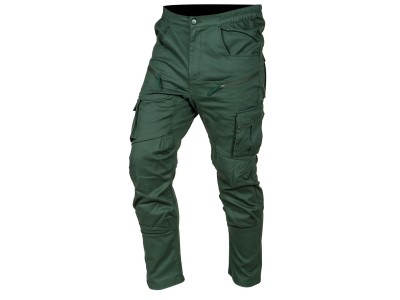 OUTDOOR jogger work trousers, green, size