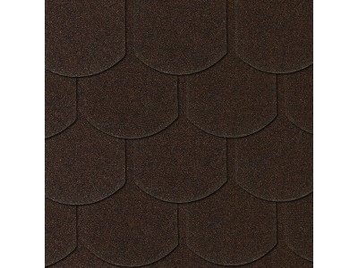 BEAVER ROOF SHINGLE BROWN 1 PCS