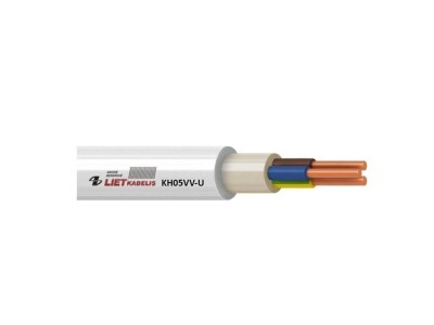 CABLE KH05VV-U/NYM 3X2.5 WHITE 25M