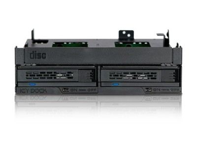Icy Dock MB732SPO-B drive bay panel