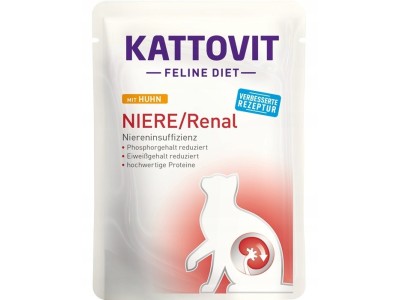 KATTOVIT Feline Diet Niere/Renal Chicken -