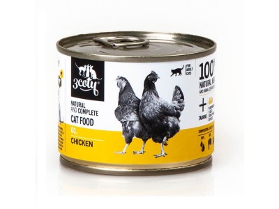 3COTY 01 Chicken - wet cat