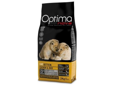 OPTIMANOVA Kitten Mono Chicken and Rice