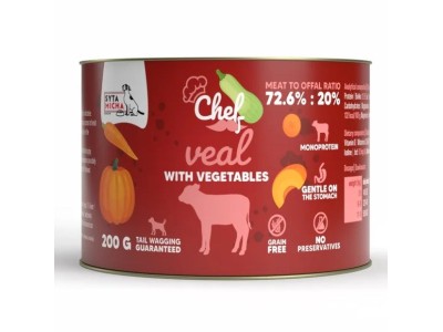 SYTA MICHA Chef Veal with vegetables