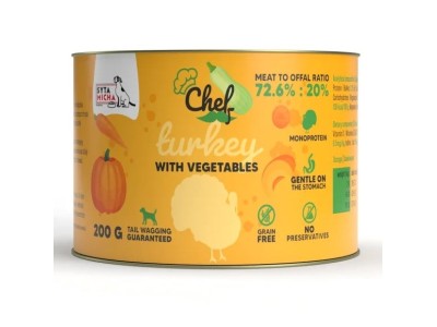 SYTA MICHA Chef Turkey with vegetables