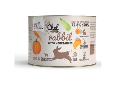 SYTA MICHA Chef Rabbit with vegetables