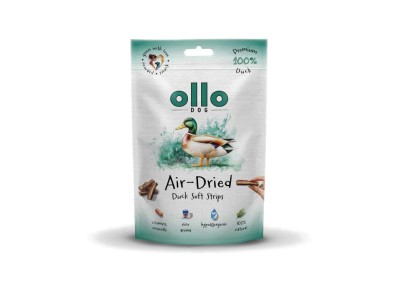 OLLO Air-Dried Duck strips - dog