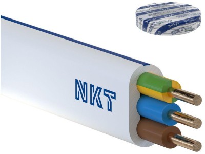 Flat installation cable 450/750V cl.1