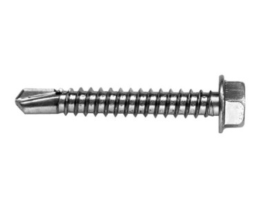 Self-drilling screw with hex head HWH