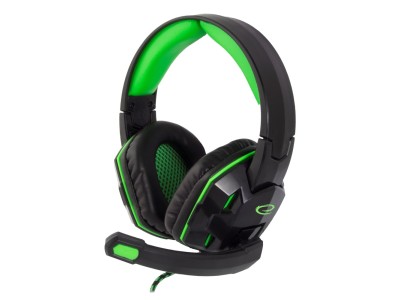 Esperanza EGH380 Head-band Black,Green