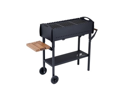 GRILL WITH SHELF AND WHEELS GR-017