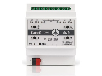 Satel KNX-DIM21 smart home actuator DIN