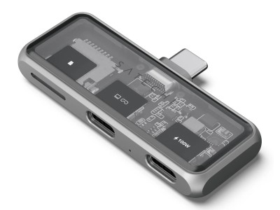 USB-C PD Hub & MicroSD Reader