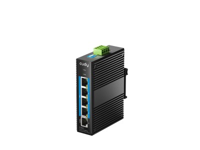 Cudy 5-Port 10/100 Mbps Industrial PoE+