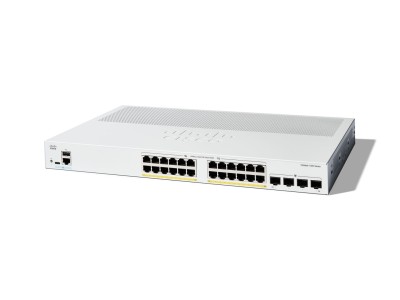 Cisco Catalyst 1300-24P-4G Managed Switch, 24