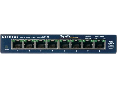 NETGEAR GS108GE network switch Unmanaged Gigabit