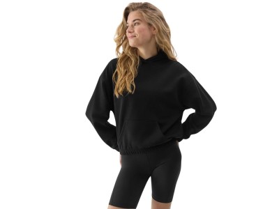 Women`s sweatshirt 4F F1057 deep black