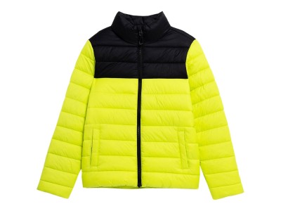 Boys` down jacket 4F juicy green