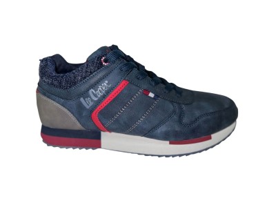 Lee Cooper Men`s Shoes Navy Red