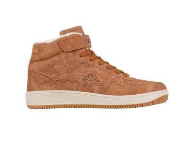 Kappa Bash Mid Fur Brown Shoes