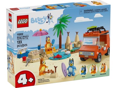 LEGO BLUEY 11202 Bluey`s Beach &
