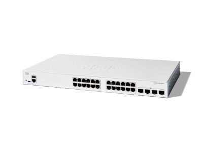 Cisco Catalyst 1300-24T-4X Managed Switch, 24