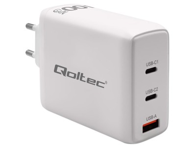 Qoltec 100W GaN Wall Charger |